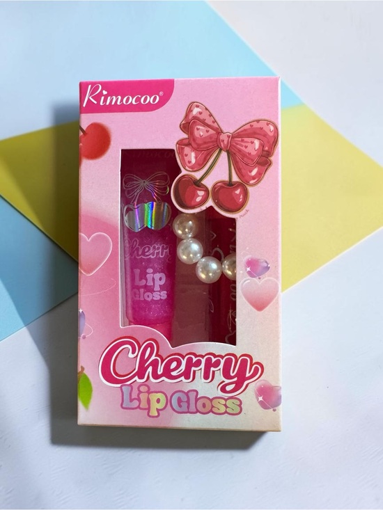 Rimocoo Other - Pink Cherry Lip Gloss Set NEW